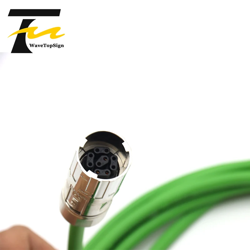 WaveTopSign 6FX5002-2DC40-1AD0/1AF0/1AH0/1BA0/1BF0/1CA0 Drive-CLiQ Signal Cable for Siemens SINAMICS S120 Servo Driver