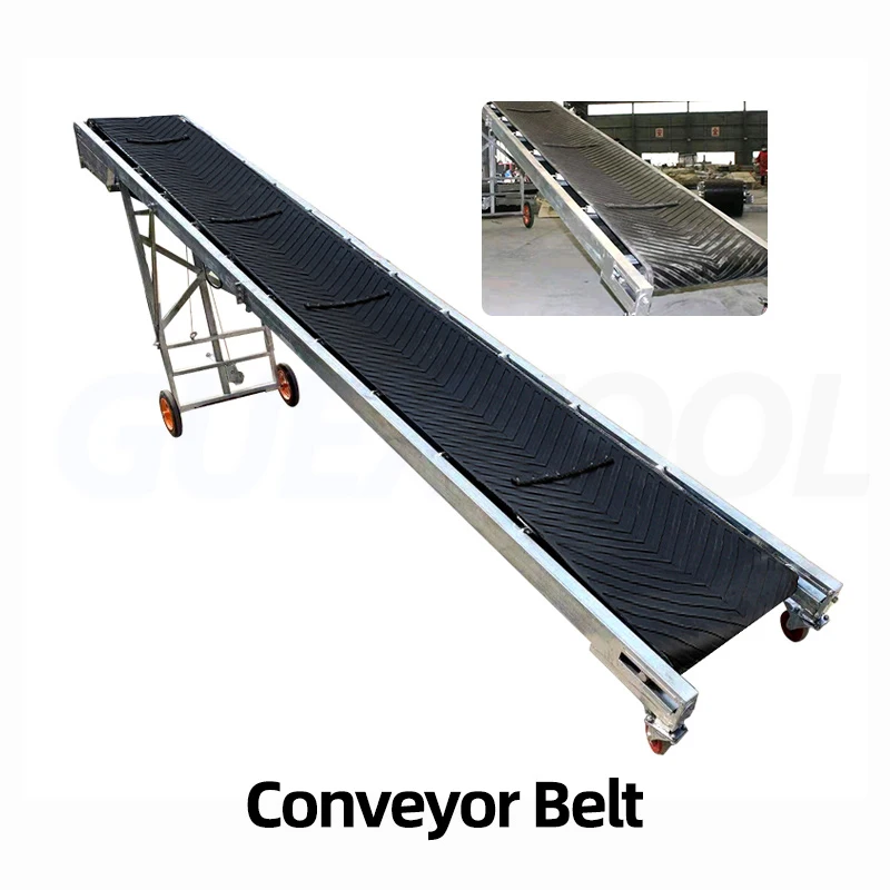 Small Conveyor Conveyor Belt 3M Folding Climbing Assembly Line Electric Lifting Loading Unloading Conveyor Belt Feeding