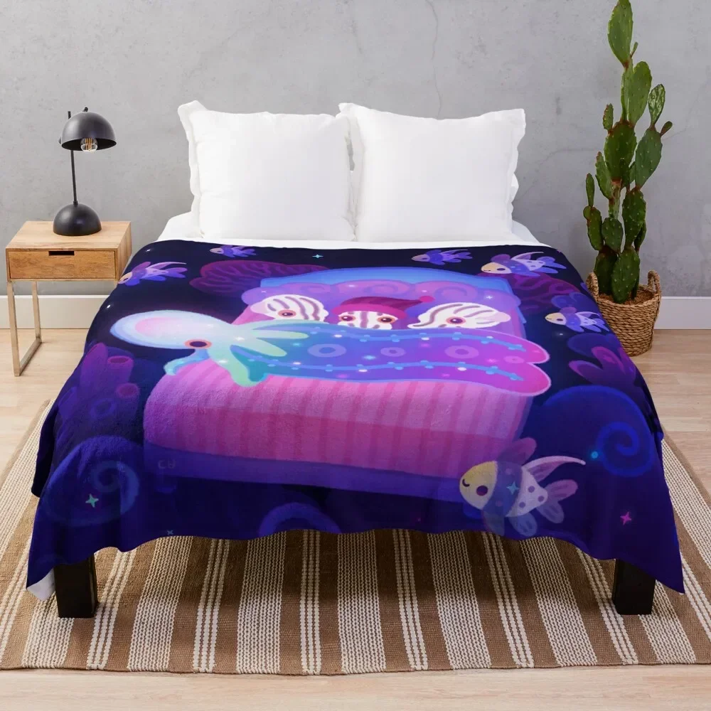 

Blanket octopus Throw Blanket Cozy Napping Blanket Gift for Mom Dad
