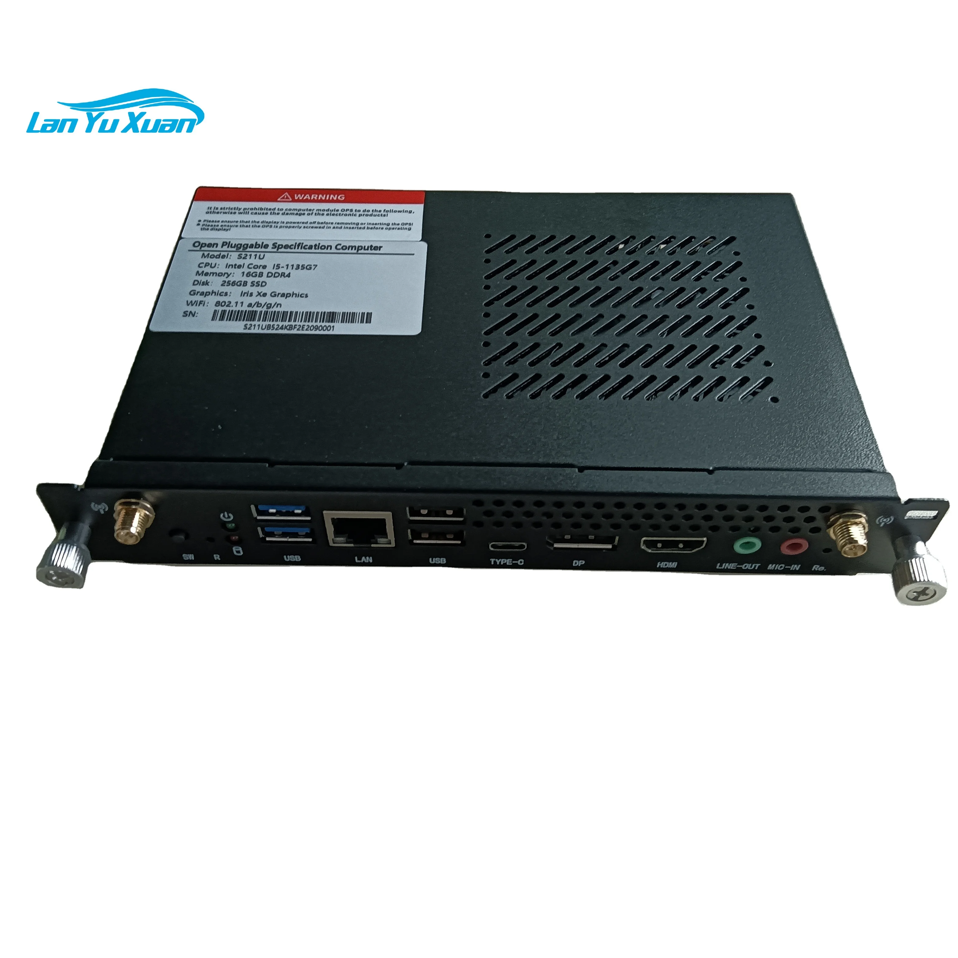 

Ops Computer Based on 10th Gen Core I5 10200H I7 10875H 8GB DDR4 with 1 LAN 7*USB 1*Type C HD-MI 4K