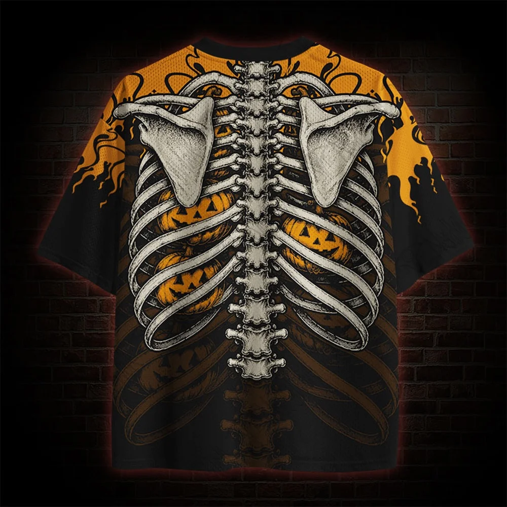 2026 New Nordic Mythical Theme Sports Fashion Short Sleeve V-neck Street View Clothing Mythical Fan Gifts T-shirt
