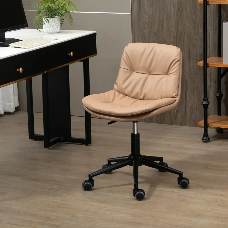 Nordic Sedentary Design Computer Chair Luxury Swivel Vanity Comfortable Computer Chair Backrest Office Bureau Meuble Furniture