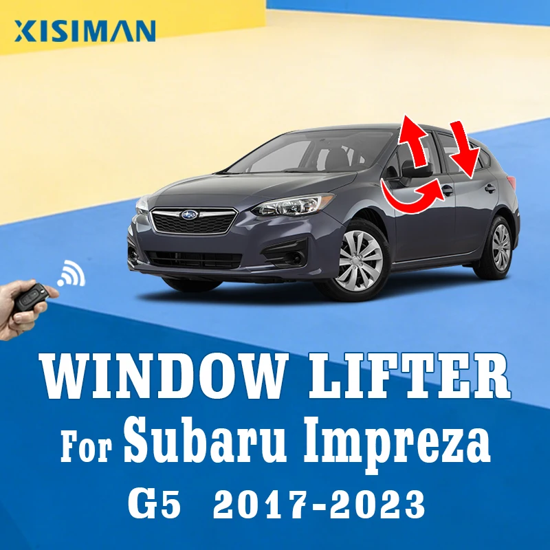 Car Power Window Closer Kit For Subaru Impreza 2017-2023 Window Lifter And Mirror Folding Module Intelligent Electric Window