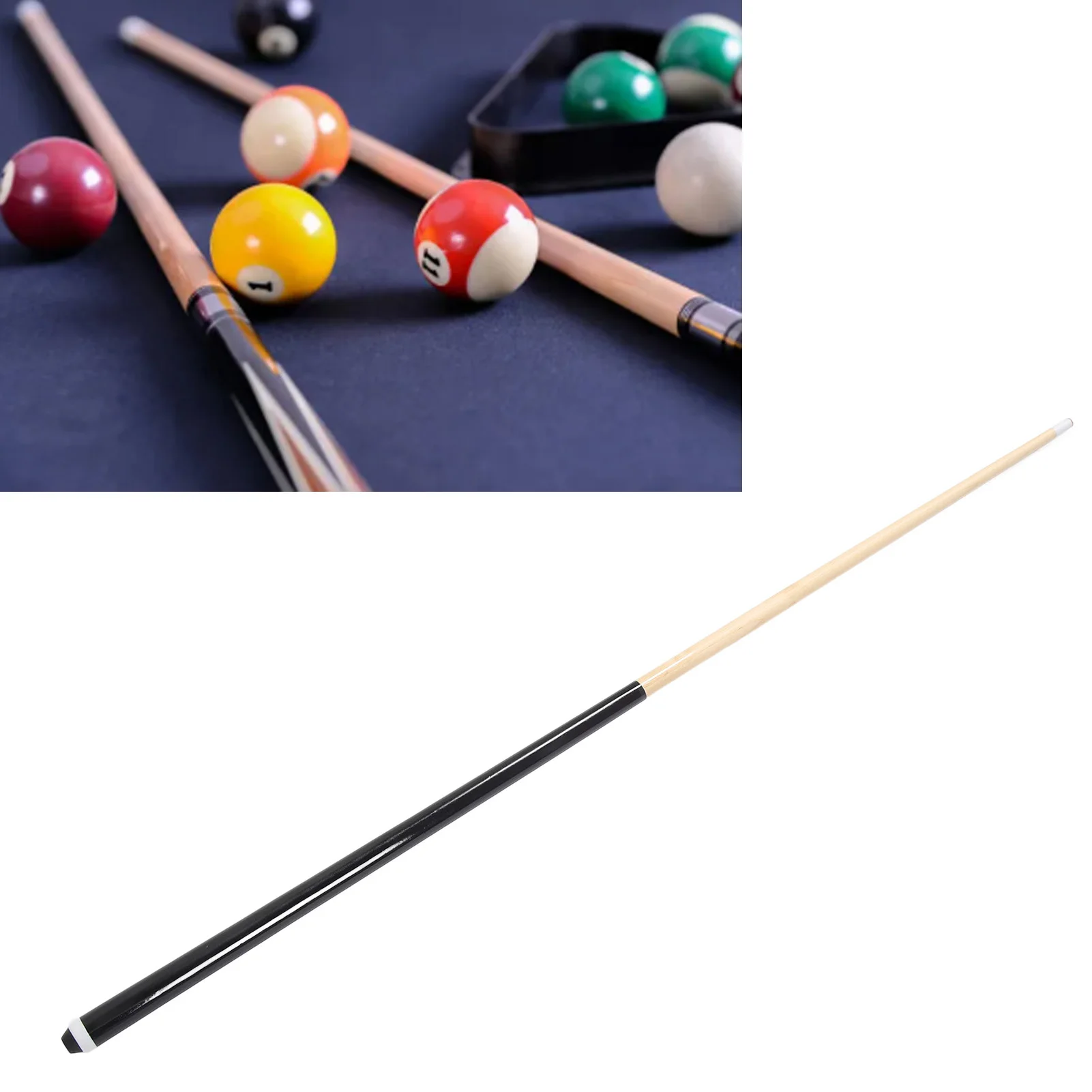 Mini Pool Table Cues Simple  Colors 1/2 Split Whitewood and Metal Mini Pool Sticks Strong for House for Beginners