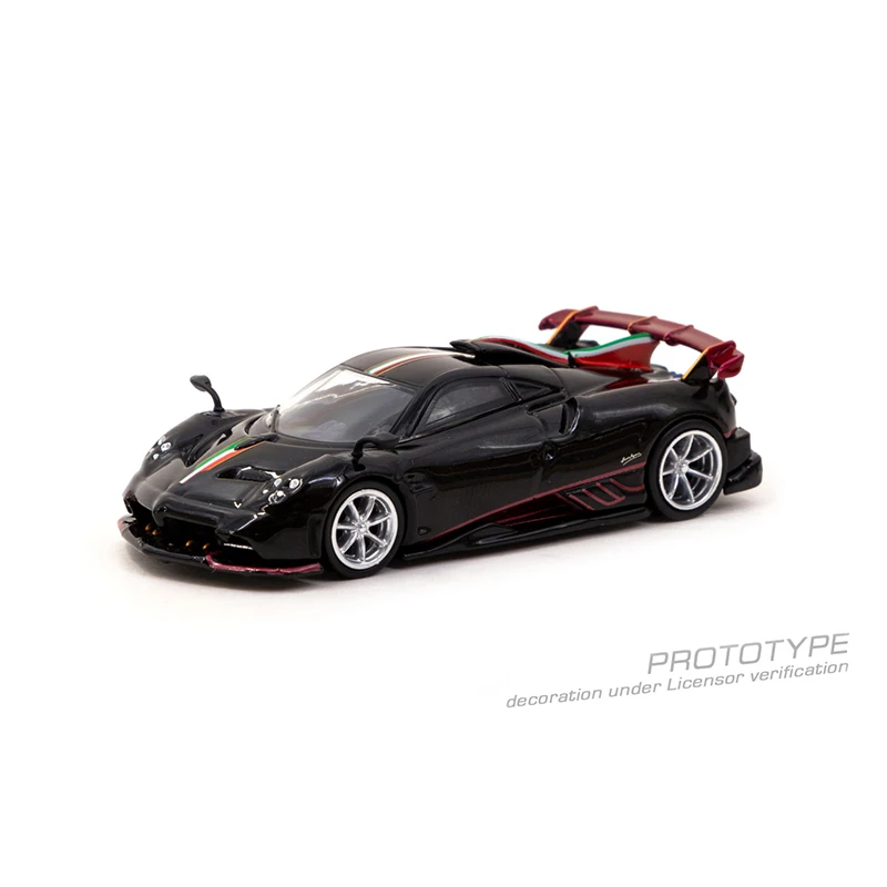 TW In Stock 1:64 Imola Nero Oro Diecast Diorama Car Model Collection Miniature Toys Tarmac Works