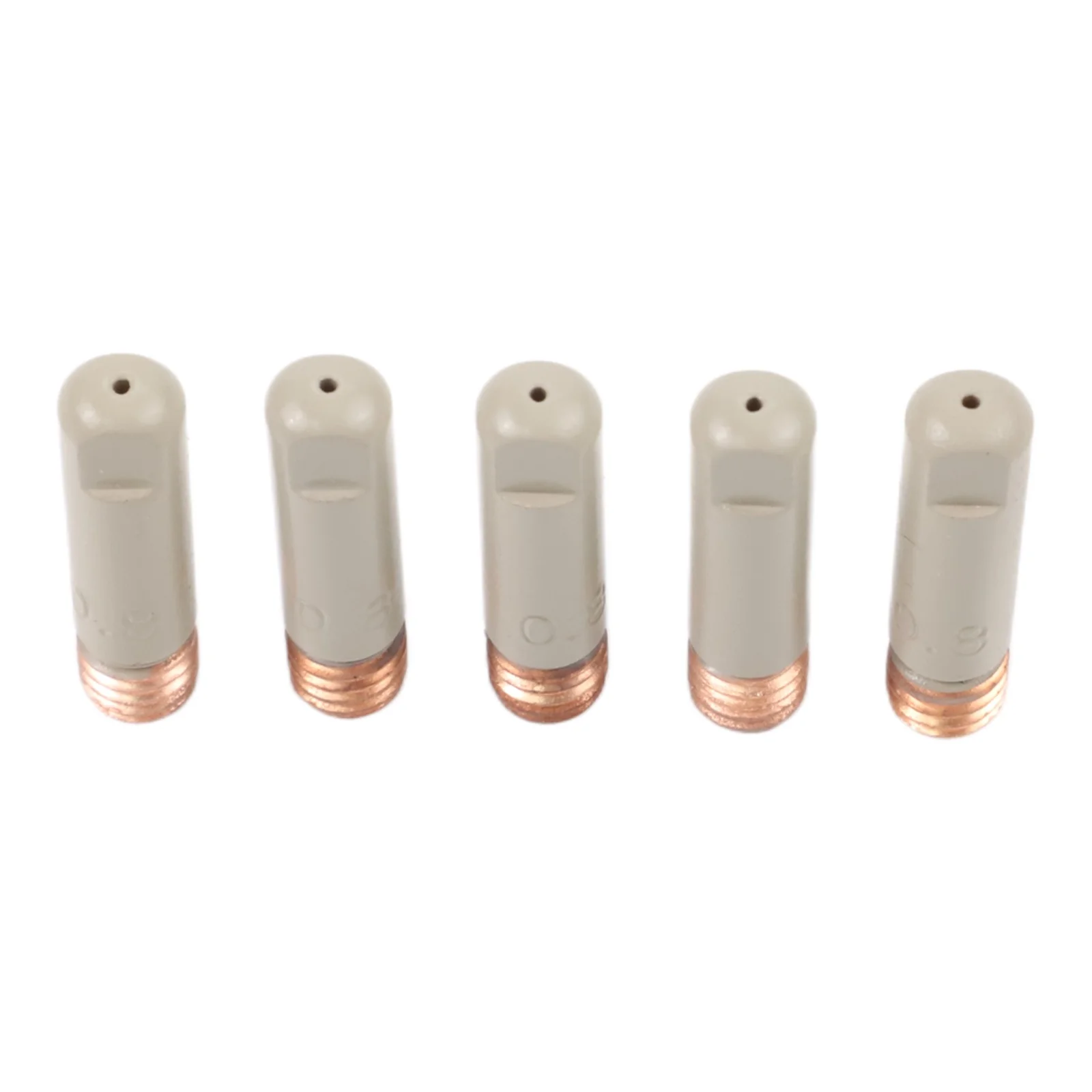 7PCS Airless Welding Nozzle Set for 15AK Coating Protection with Copper for contact Tips 0 8mm and Electrode Holder
