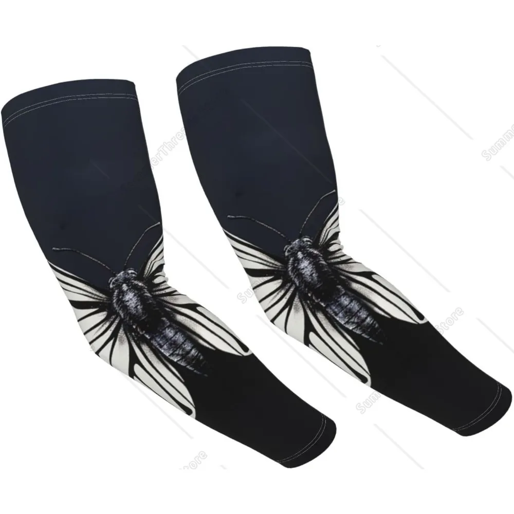 

Персиковые рукава для мужчин и женщин, компрессионные рукава для защиты от солнца, охлаждающие солнцезащитные рукава для улицы