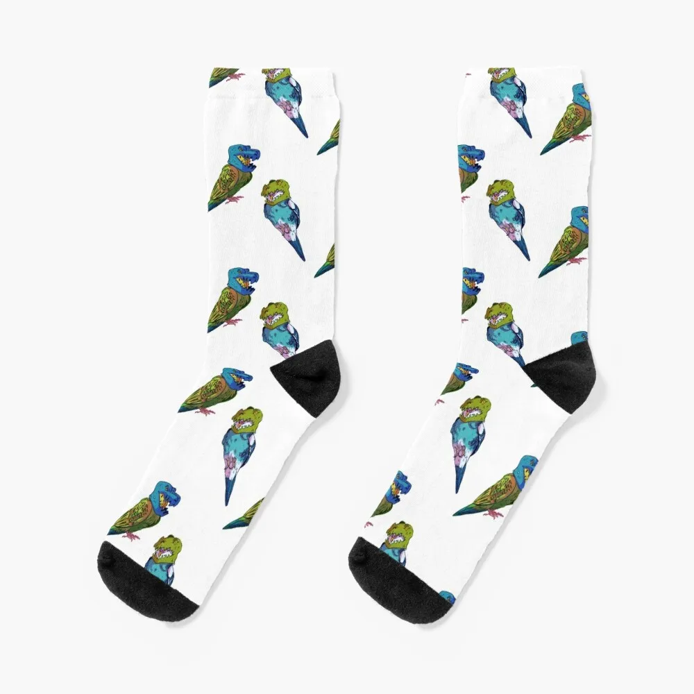

Dinosaur Budgies Socks luxury new year Soccer Socks Men Women's