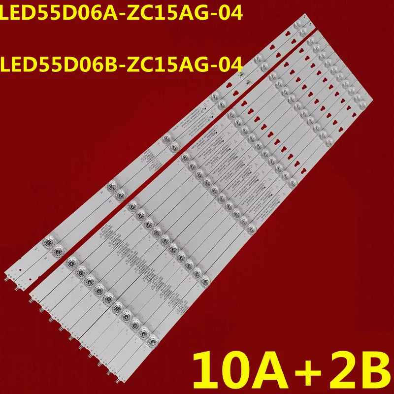 

LED Backlight Strip For LED55D06A-ZC15AG-04 LED55D06B-ZC15AG-04 30355006205/6 LQ55H31G Q55X31J LQ55AL88M81 LE55Q6500U LE55Q6590U