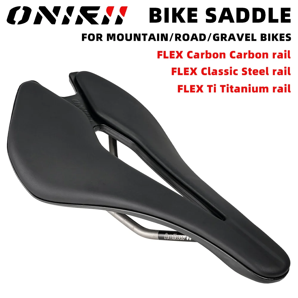 Universal Saddle for Road Bike MTB Carbon Ultralight Seat Cushion Comfortable Breathable PU Waterproof Bike Racing seat ONIRII