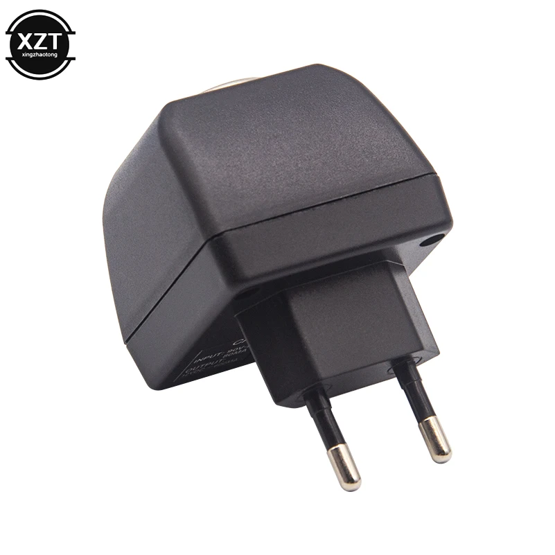 AC Adapter with Car Socket Auto Charger EU Plug 220V AC To 12V DC for Car Electronic Devices Use At Home