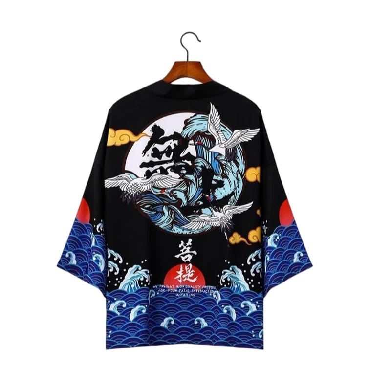 

Kimonos woman yukata Taoist Robe ladies Japanese outfits streetwear geisha women's kimono cosplay harajuku clothing haori obi