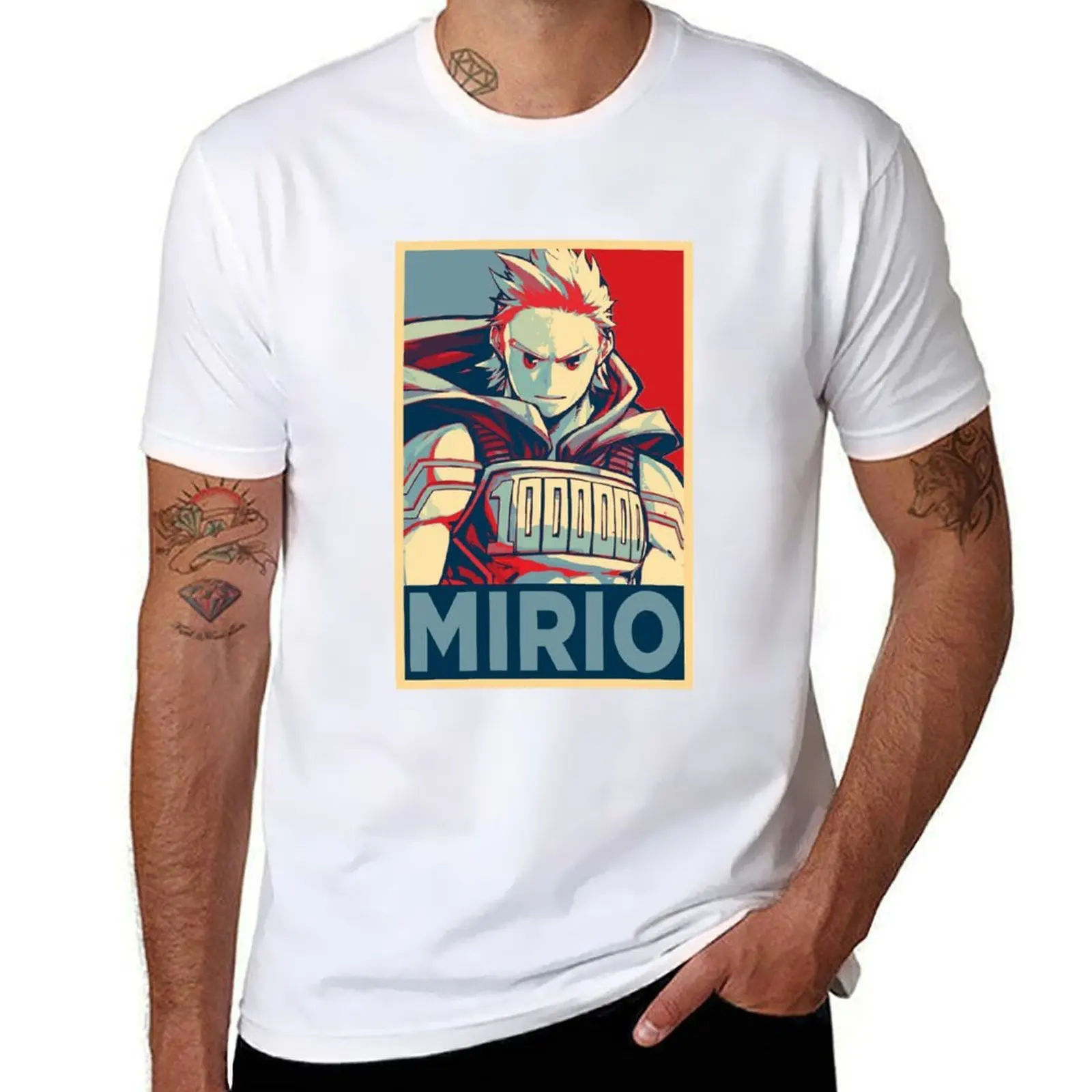 

Mirio Togata - Lemillion HOPE T-Shirt t shirts for man graphic vintage funny t shirts cotton T-Shirt