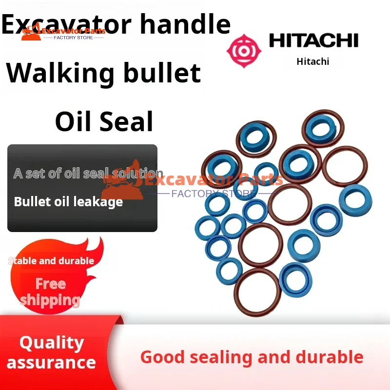 For Hitachi ZAX EX ZAX60 70 120 200 230 240 330 360 Walking bullet handle Oil seal Excavator Parts