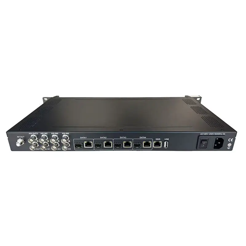 KUNUOMAGIC CATV Headend Equipment System IP to 16/32 DVB C Modulator Multi-service IP Processor IP QAM Modulator 5-Year Warranty