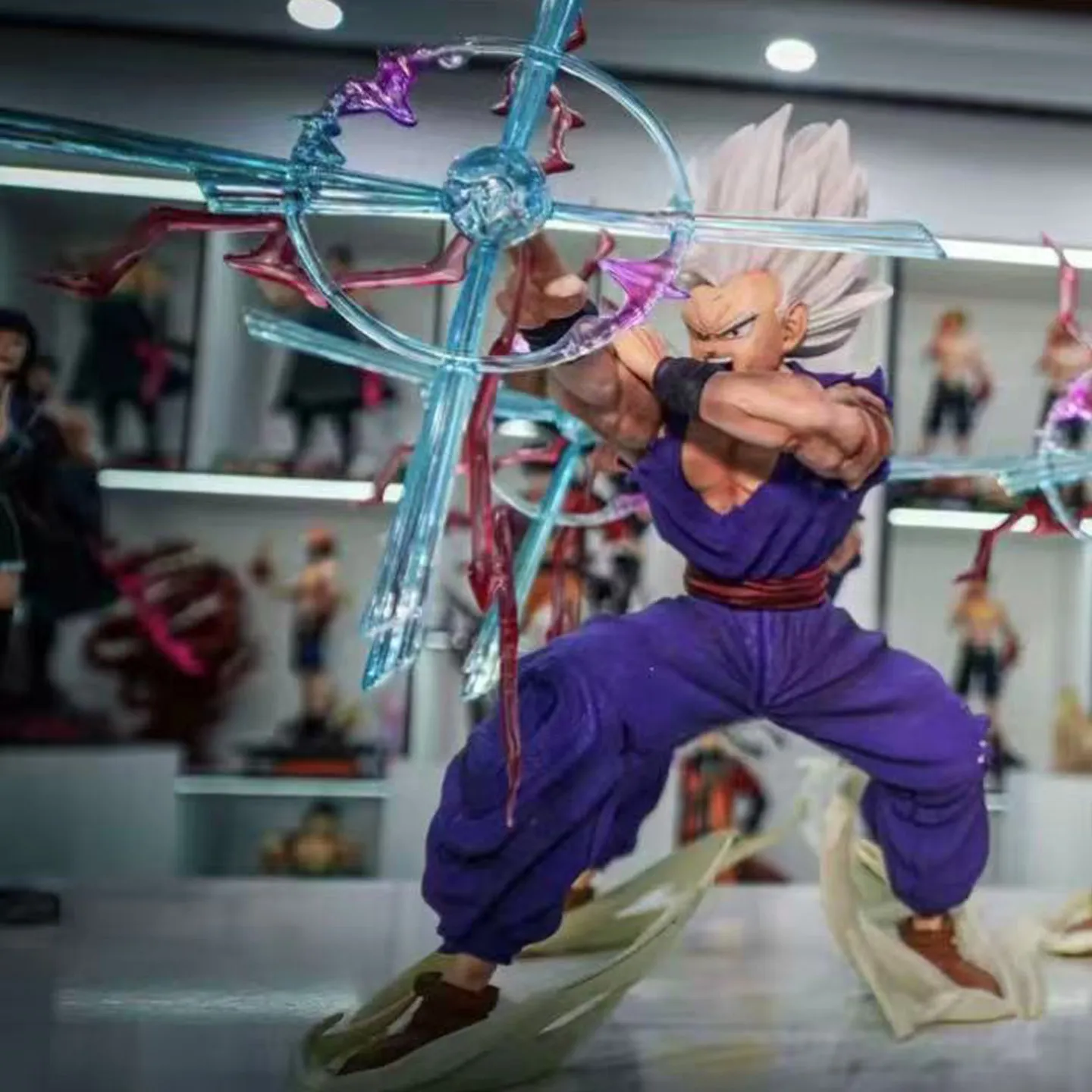 

30cm Dragon Ball Z Son Gohan Figurine The Beast Gohan Pvc Statue Collection Desk Decor Model Toys Gifts