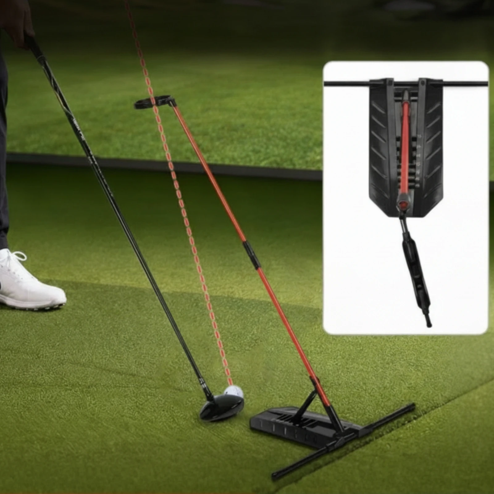 ゴルフスイングトレーニング補助具 ベース付きフロアスタンド式 - Golf Equipment Guide のレビューと価格