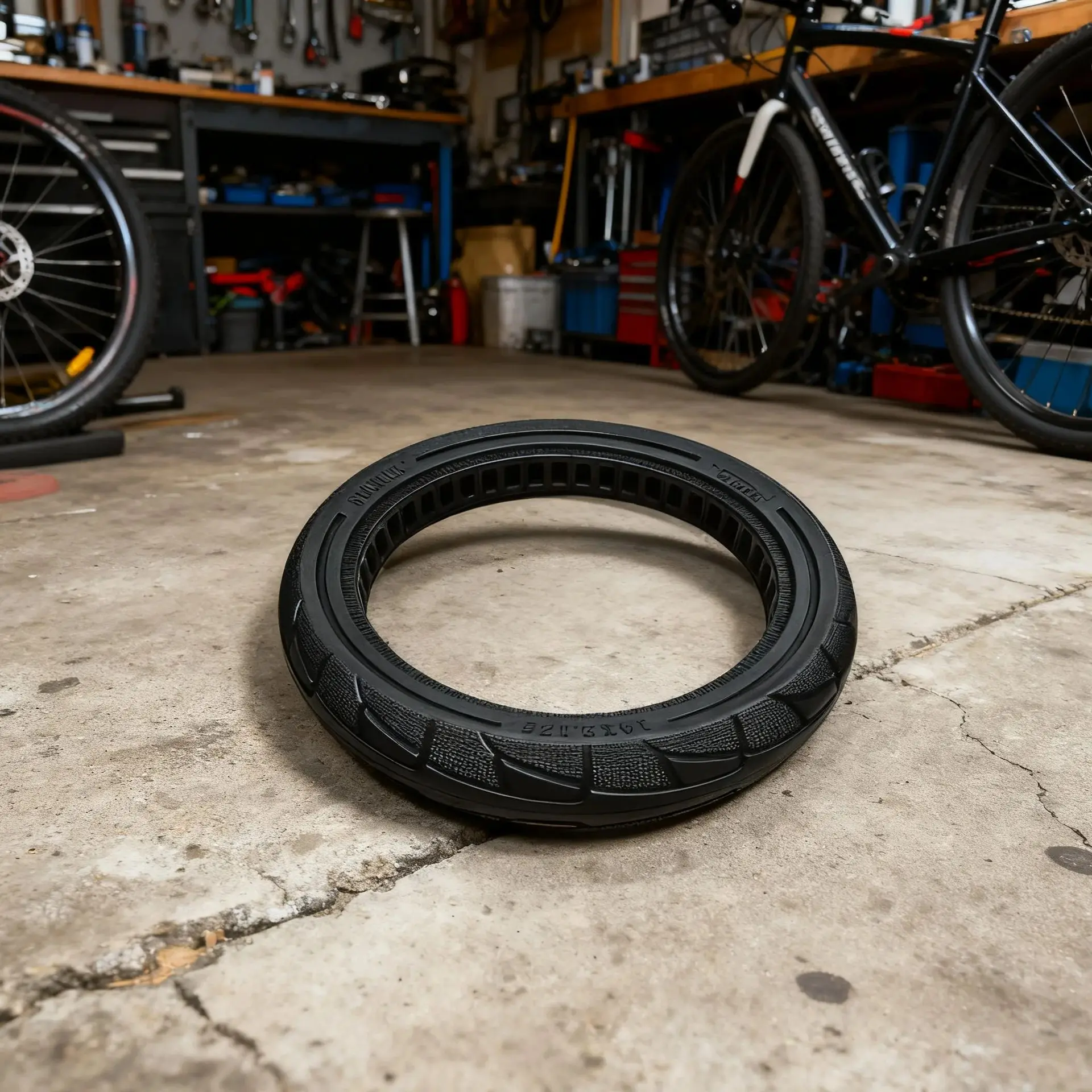 

14 Inch 14x2.125 Solid Tire For Electric Scooter/Electric Bicycle Off-Road Tire Anti-flat Tires Electric Vehicle Parts