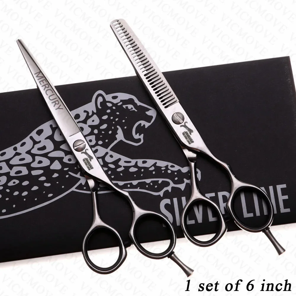 5"/5.5"/6"/6.5"/7" Hair Scissors Professional Hairdressing Scissors Set Cutting+Thinning Barber Shears High Quality - Image 5