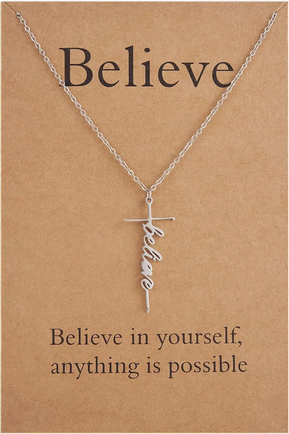 

Ожерелье с подвеской в виде креста Lcherry Faith для женщин, религиозные христианские украшения, подарки на День матери для женщин