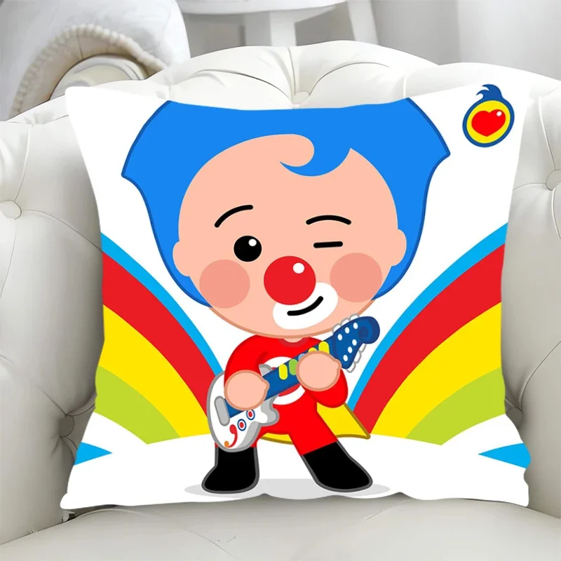 Cushion Covers 45x45 P-Plim Plim Decorative Pillowcases 40x40 Fall Decor Lounge Chairs Pillow Hugs Short Plush Duplex Printing