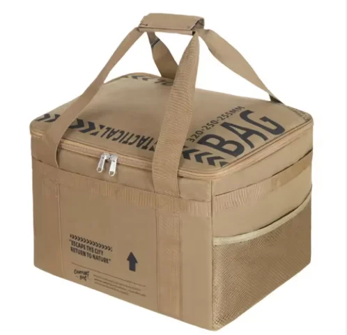 Outdoor storage bag, multi-functional large-capacity 20L storage bag, pot set tool storage