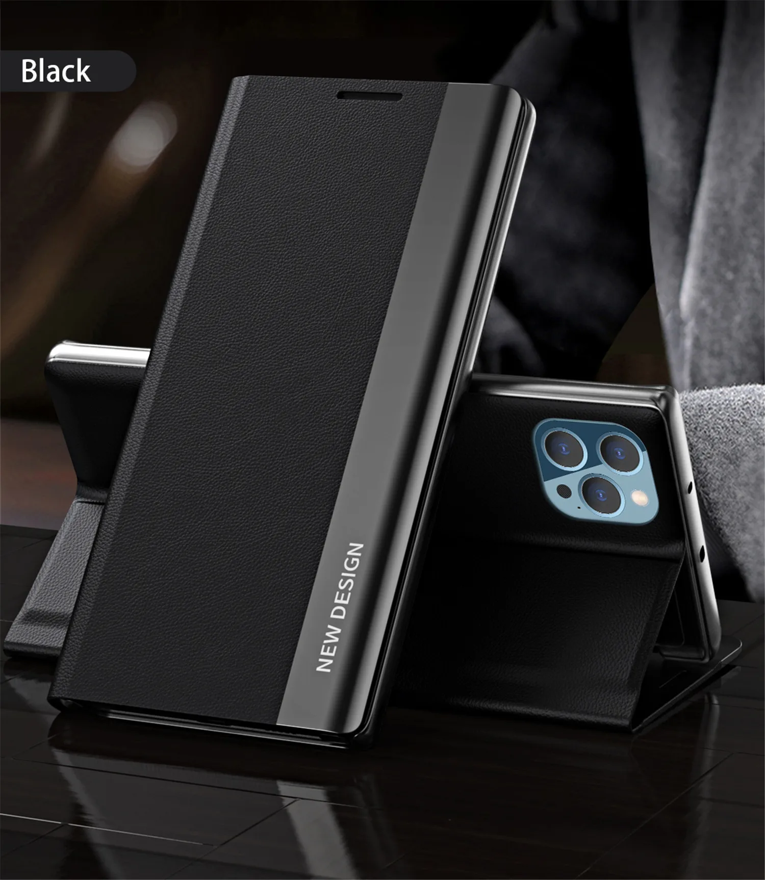 S26＋ Case Luxury Leather Magnetic Stand Flip Fundas For Samsung Galaxy A14 A13 A22 A33 A32 A53 A73 S25ultra S24 5G Wallet Book
