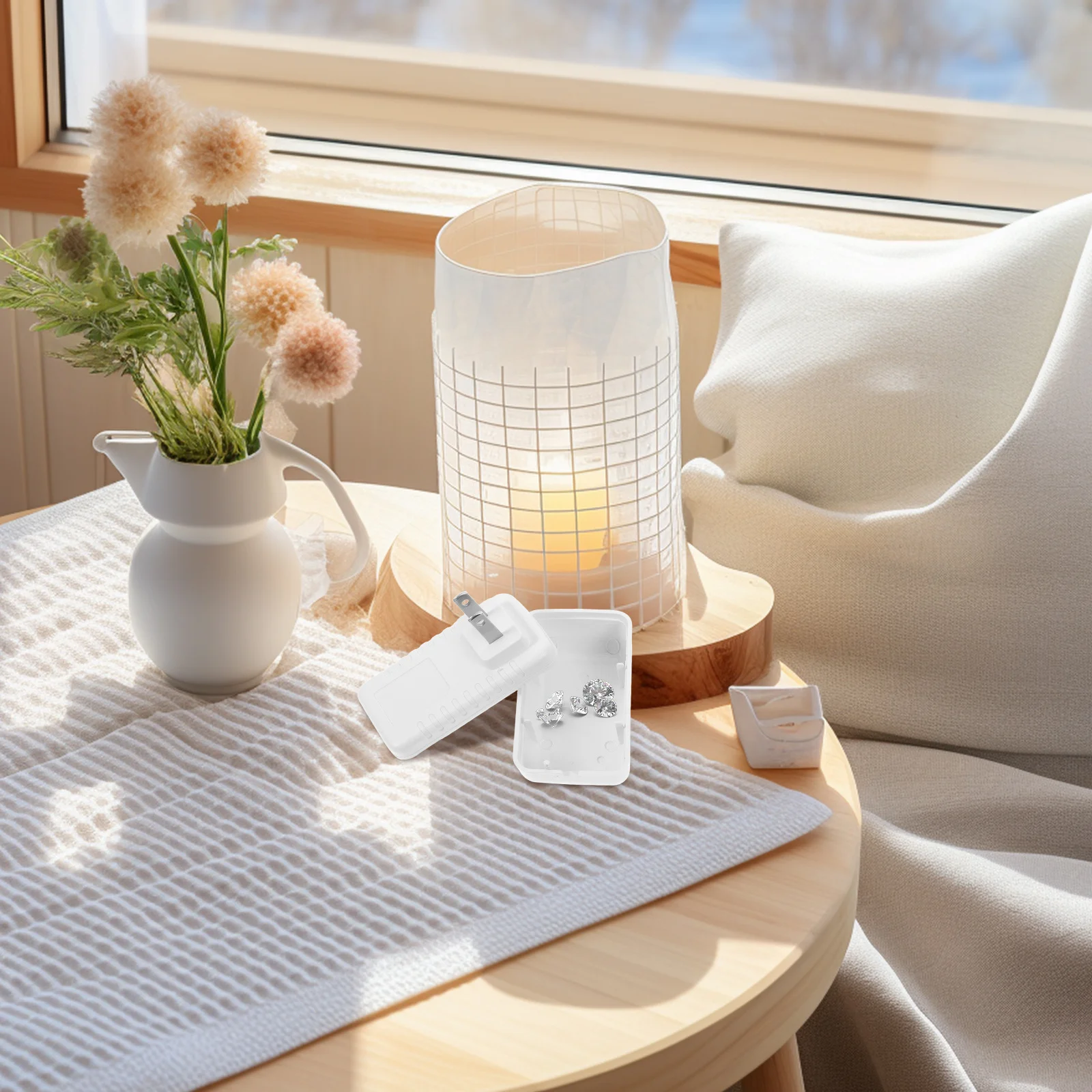 กล่องเก็บเงินลับ 1 ชิ้น สำหรับเก็บเงินสดและเครื่องประดับ พกพาสะดวก ซ่อนได้อย่างแนบเนียน ผลิตจากพลาสติกทนทาน มีช่องเก็บของลับ