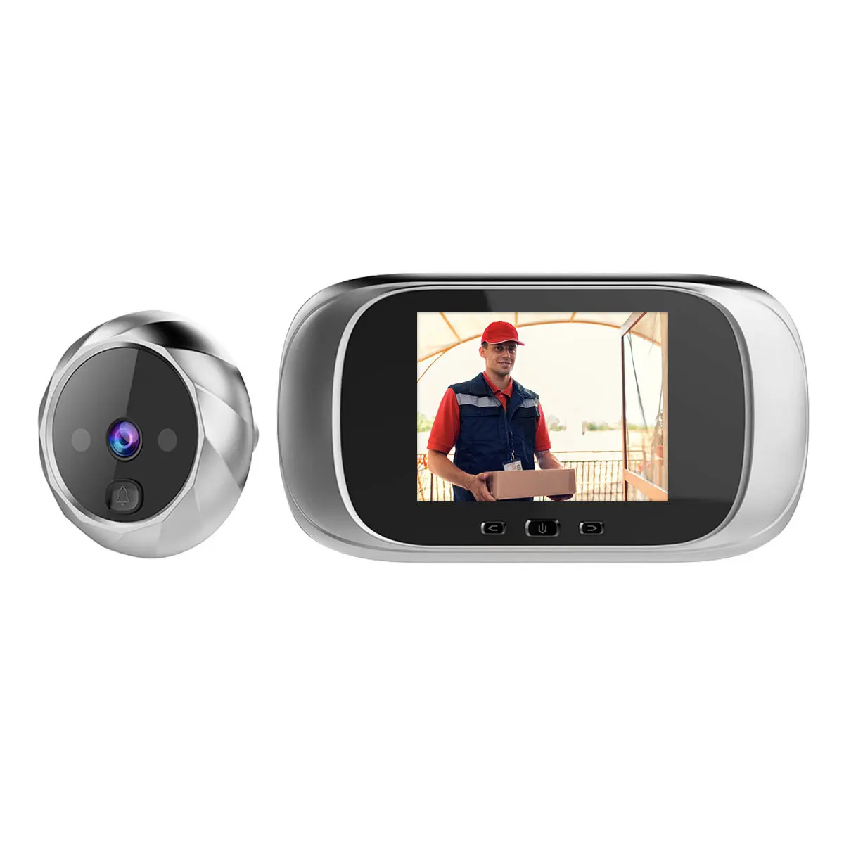 Intelligent Visual Cat Eye Electronic Cat Eye Doorbell C03 Comes with Memory Cross-border