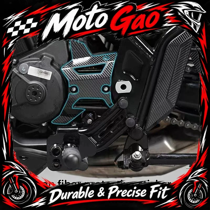 【Precise Fit】FOR ZONTES 125C Carbon Fiber Sticker Decorative Protective Fuel Tank Wrap Motorcycle Modification Accessories