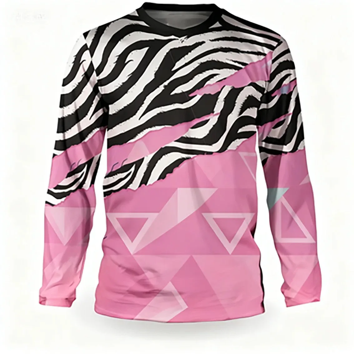 MEN S LONG SLEEVED SPORTS TOP 3D PATTERN PRINT QUICK DRYING CASUAL SPORTS SHIRT SUITABLE FOR MOTOCROSS AND MOUNTAIN BIKING