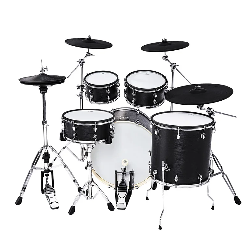 Lemon Drum T1000 Without Module Full Size Acoustic Drum Kit(Available For Customization)