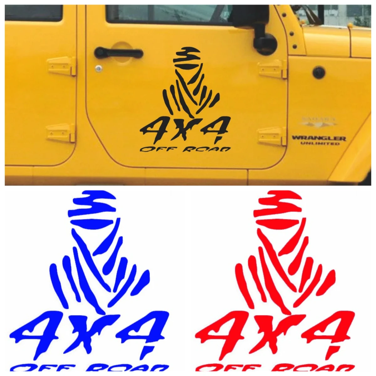 

Offroad Tactical Ninja Vinyl PVC Decal - Waterproof Truck Decals for 4x4 Bumper & Window