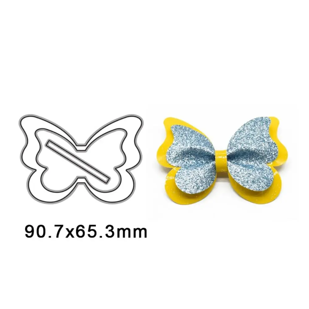 1 Set DIY 3D Bowknot Bows Album Metal Cutting Dies Crafts Scrapbooking Making Mould Paper Cards