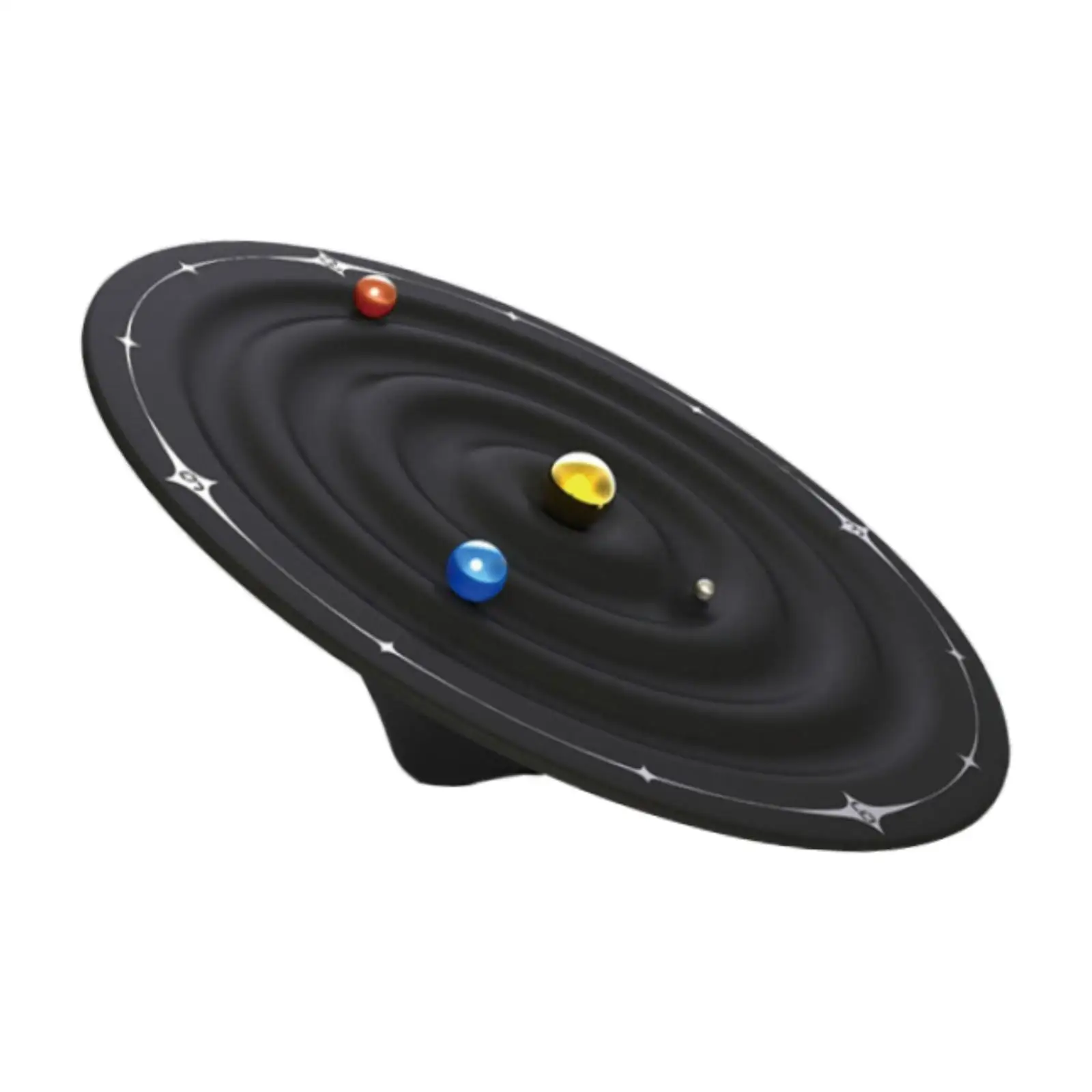 Solar System Planets Magnetic Clock Unique Ornament for Astronomy Enthusiasts Decoration Artistic Galaxy Timepiece Table Clock