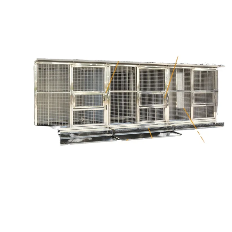 Stainless steel anti-weasel outdoor breeding household outdoor large chicken coop