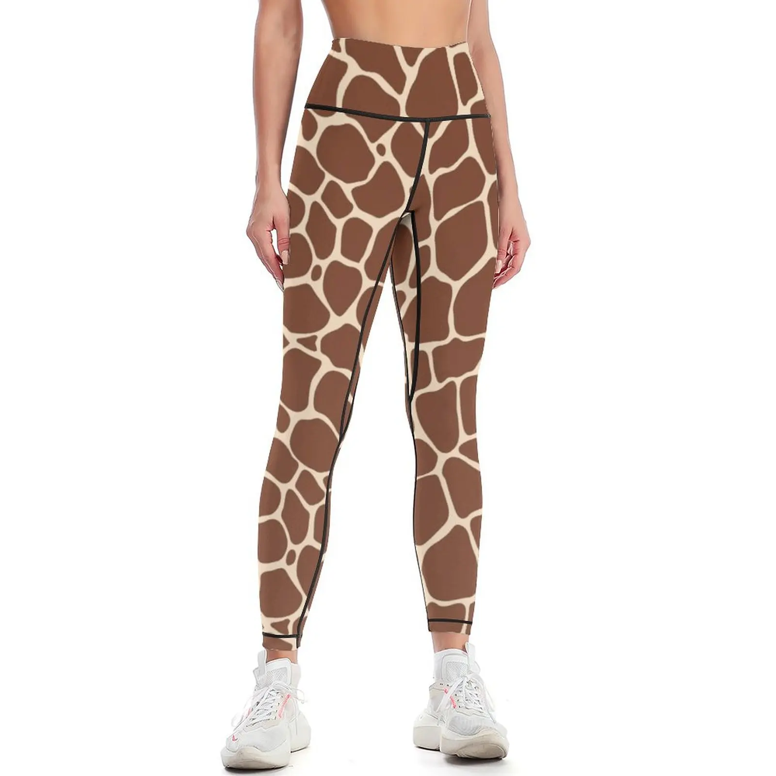 

Giraffe Spots Animal Print Leggings Women's trousers sport legging gym wear workout clothes for Womens Leggings