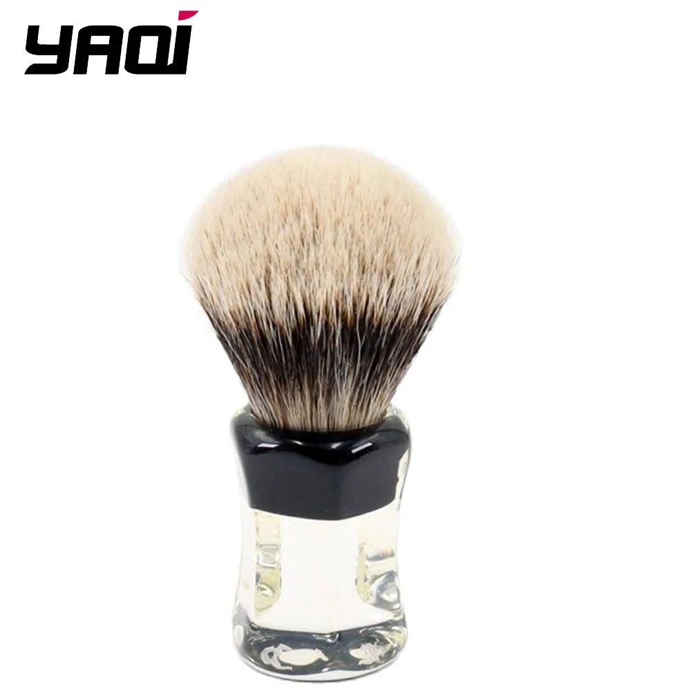 

Yaqi Robin 24mm Two Band Badger Hair Clear Handle Men Wet Shaving Brush