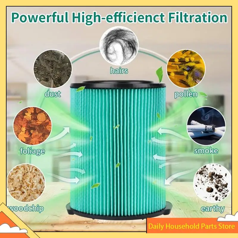 【대세일】리지드 5-20 갤런 습식 건식 진공 청소기 교체 필터 5층 VF6000 WD5500 WD0671 WD6425 WD7000