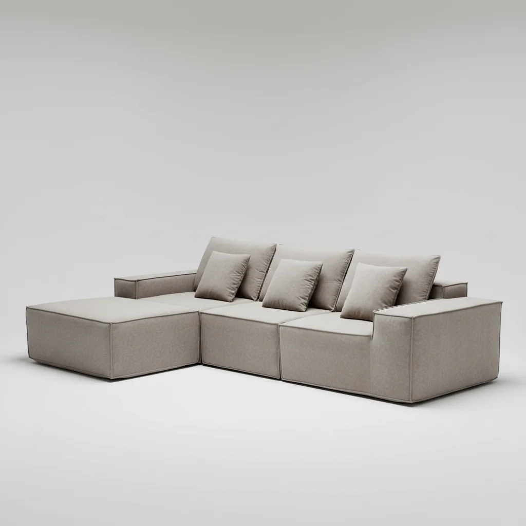 #Modular Sectional Sofa Couch Modern Compressed Sofa Couch For Living Room No Assembly Required