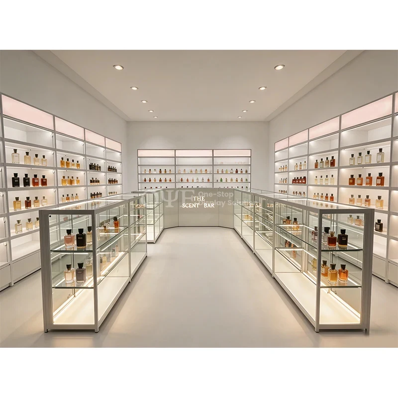 custom.Makeup Cosmetics Display Racks Cosmetic Display Stand Showcase Perfume Display Cabinet