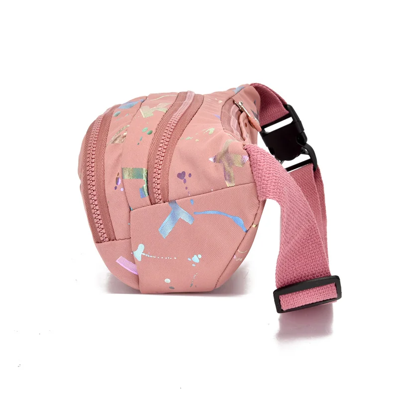 Chest Bag Banana bag for Women Sling Crossbody Waist Pack Canvas Running Waist Bag Casual Fanny Packs Sport Half Moon Belt Bag