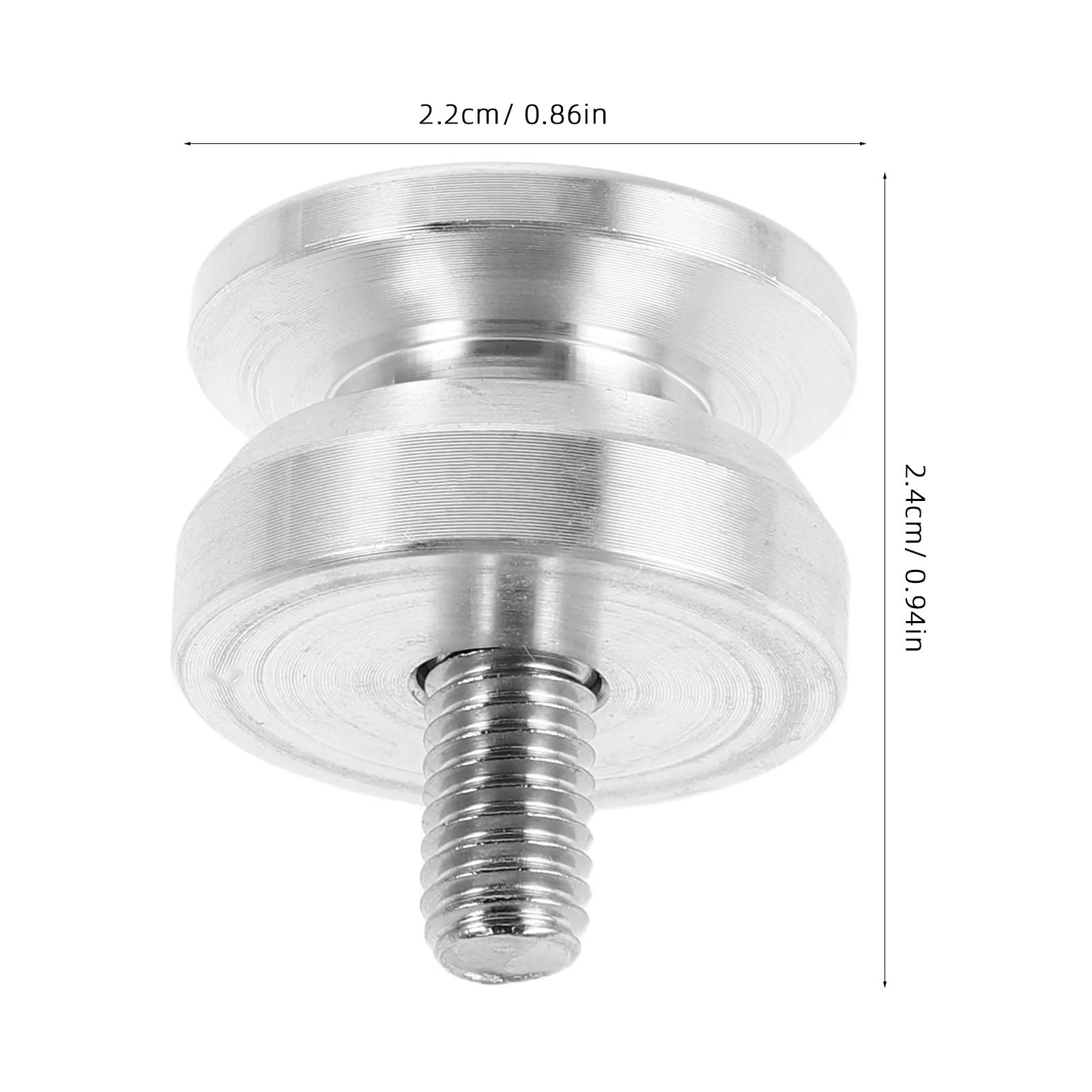 1Set Motorcycle Rear Top Case Buckle Aluminum Alloy Trunk Spacer Quick Release Mounting Fastener for Luggage Trunk Clasp
