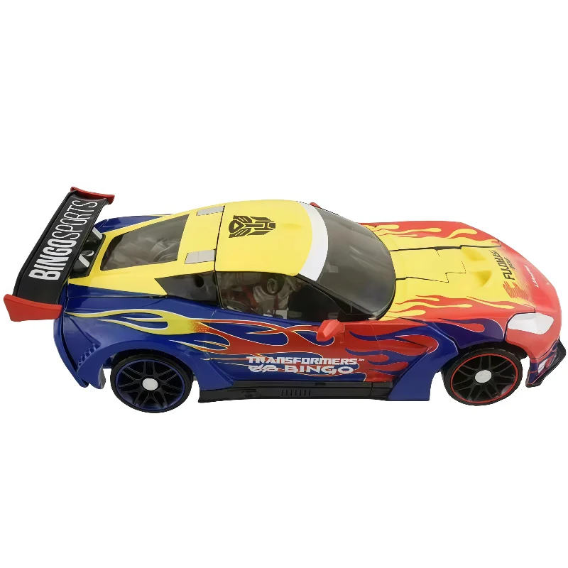 Op voorraad Takara Tomy Transformers Klassieke films BINGO SPORTS Optimus Action Figure Model Verzamel hobby's Speelgoed Vakantiecadeau