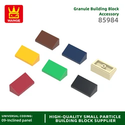 Wange 266Pcs/lot 85984 Slope 30 1x2x2/3 Roff Block Moc Color Accessories Compatible with Brick DIY Children's Toy Assembly Parts