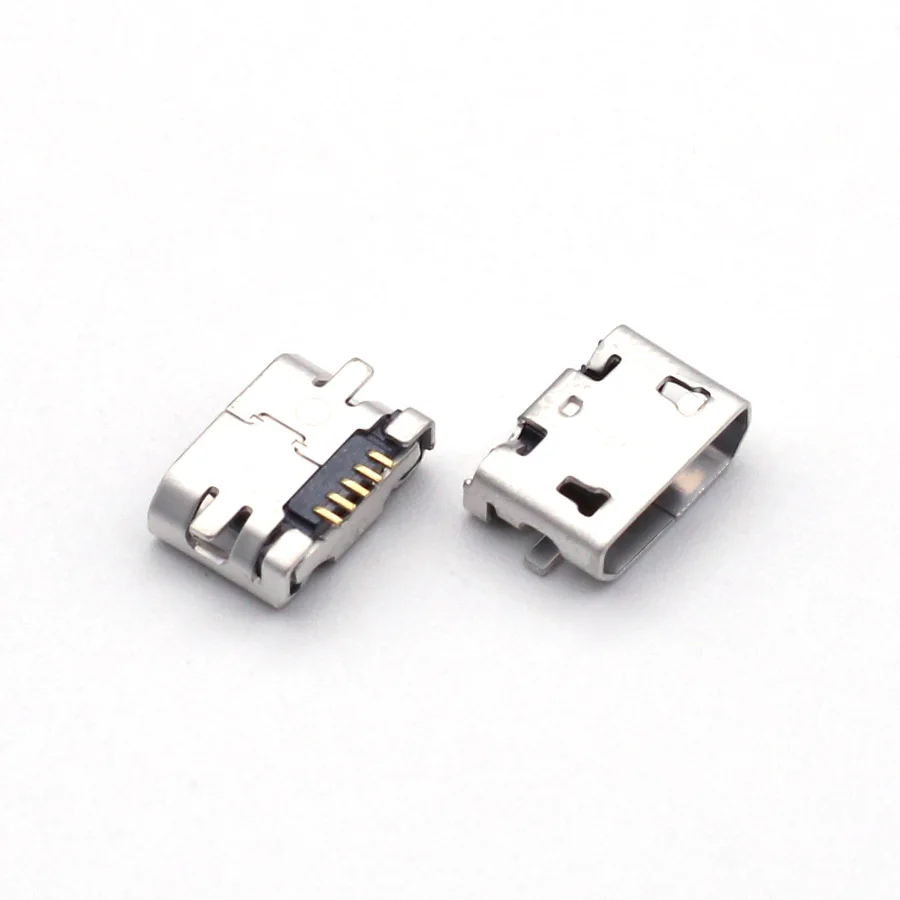 100-500 Pcs Micro USB Jack Dock Socket Charging Port Connector for Nokia 105 207 208 220 Dual SIM 230 Asha 500 503 Lumia 710 808