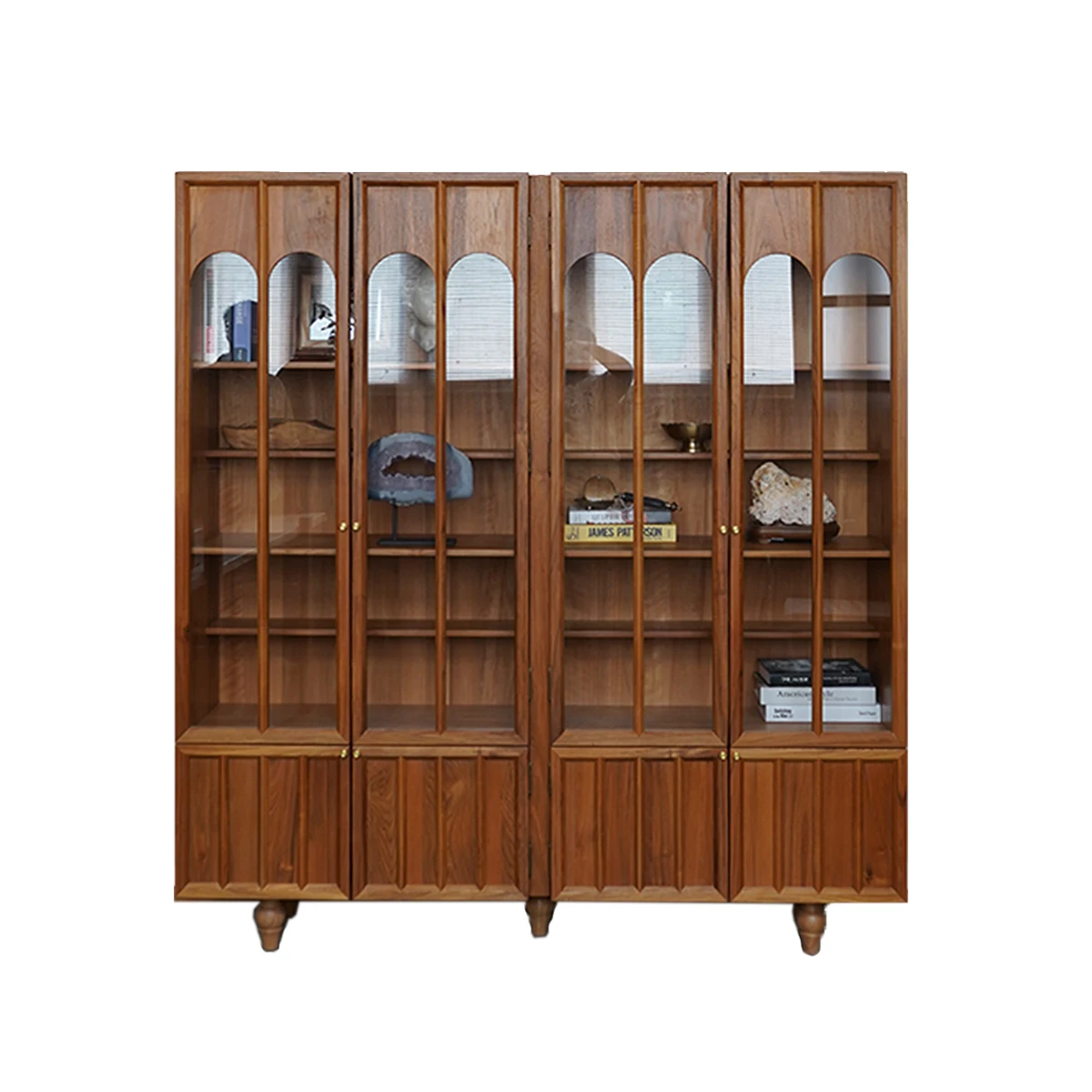 #Modern Minimalist Burmese Teak Wood Living Room Storage Cabinet Space Saving Design Multifunction Features 5+ Hotel