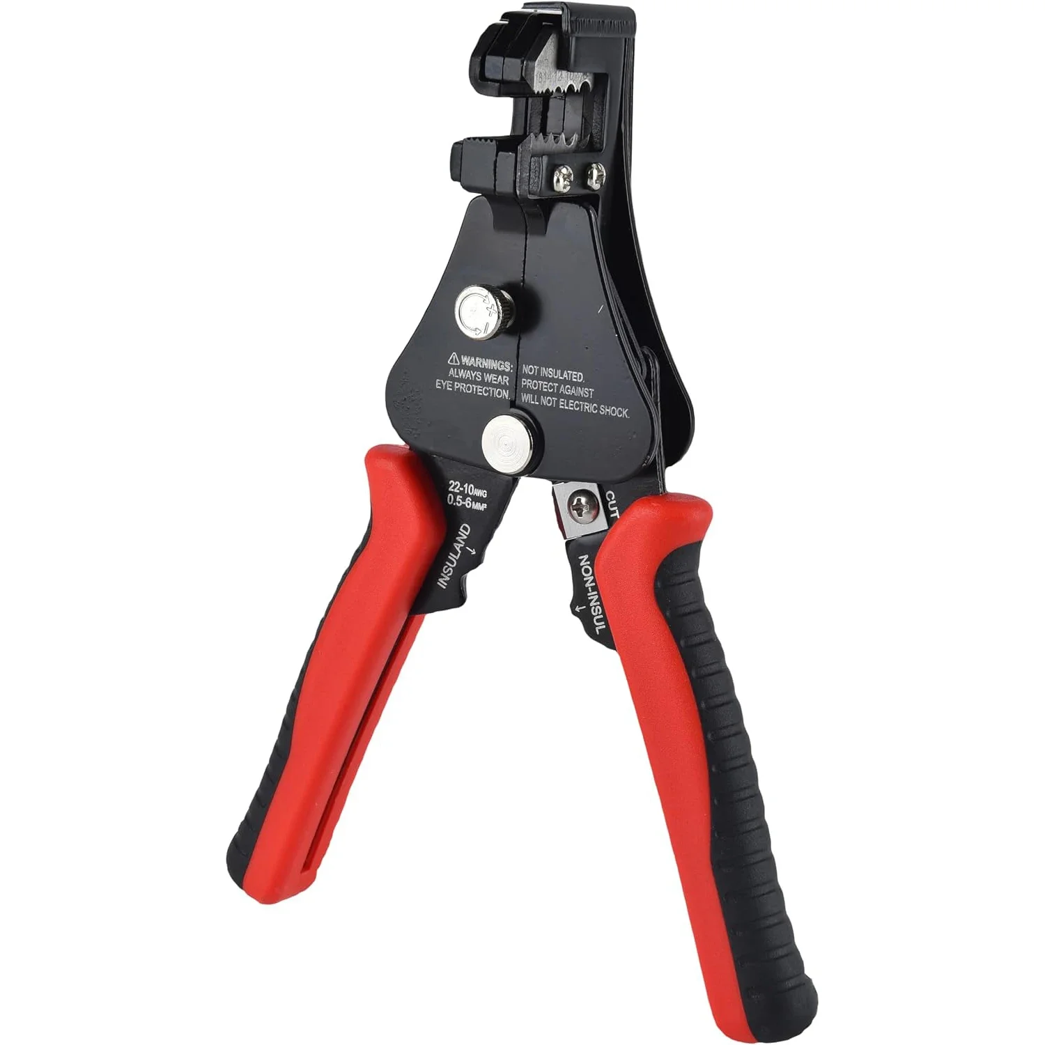 SJ-1032 Automatic Wire Stripper Crimper Cutter 3 in 1 Tool Adjustable Length for AWG10-22 Electrical Cable Automotive Wiring