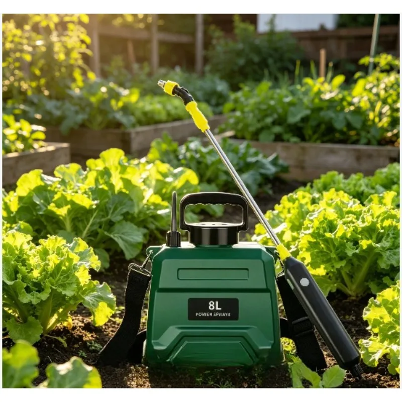 

Electric small pesticide spray can automatically recover high-pressure pesticide sprayer for agricultural flower spraying