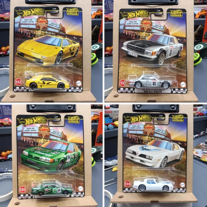 

Hot Wheels Garden Boulevard 27 серии Benz 500 Slc Mitsubishi Nissan Коллекция моделей автомобилей из сплава, орнамент, подарок на день рождения